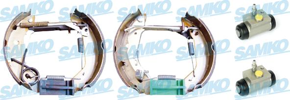 Samko KEG454 - Bremžu loku komplekts www.autospares.lv