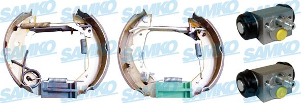 Samko KEG455 - Bremžu loku komplekts www.autospares.lv