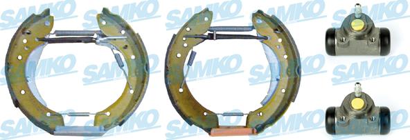 Samko KEG451 - Brake Shoe Set www.autospares.lv