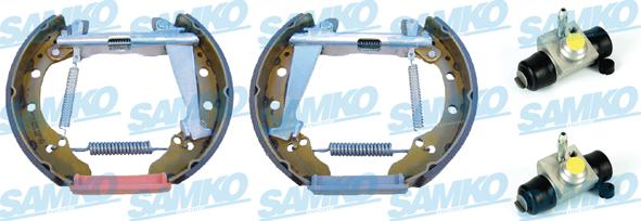 Samko KEG407 - Brake Shoe Set www.autospares.lv