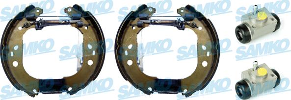 Samko KEG544 - Bremžu loku komplekts www.autospares.lv