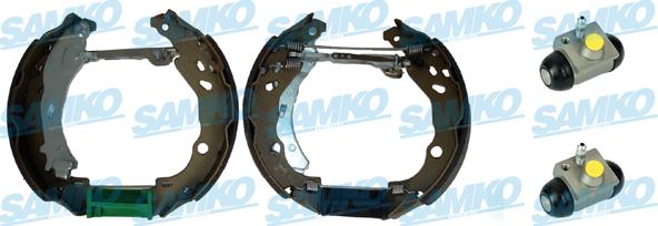 Samko KEG550 - Brake Shoe Set www.autospares.lv