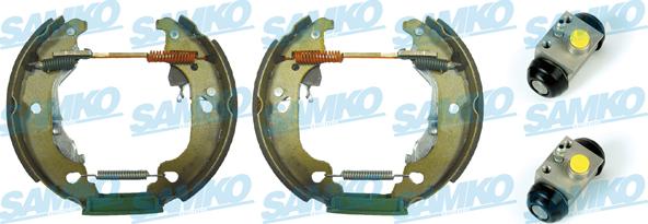 Samko KEG520 - Brake Shoe Set www.autospares.lv