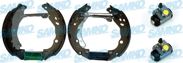 Samko KEG617 - Brake Shoe Set www.autospares.lv