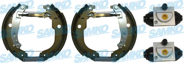 Samko KEG682 - Brake Shoe Set www.autospares.lv