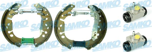 Samko KEG626 - Brake Shoe Set www.autospares.lv