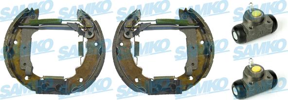 Samko KEG098 - Brake Shoe Set www.autospares.lv