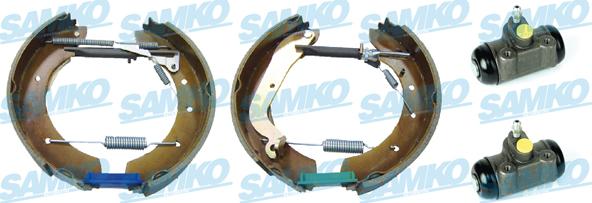 Samko KEG051 - Bremžu loku komplekts www.autospares.lv