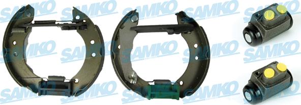 Samko KEG058 - Bremžu loku komplekts www.autospares.lv