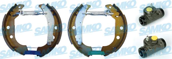 Samko KEG086 - Bremžu loku komplekts www.autospares.lv