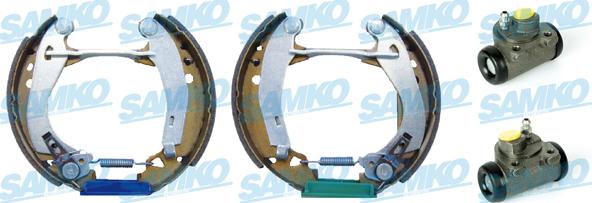 Samko KEG080 - Brake Shoe Set www.autospares.lv