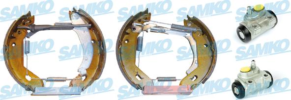 Samko KEG081 - Bremžu loku komplekts www.autospares.lv