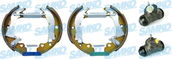 Samko KEG111 - Brake Shoe Set www.autospares.lv