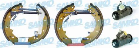 Samko KEG112 - Brake Shoe Set www.autospares.lv