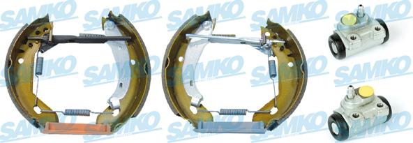 Samko KEG180 - Brake Shoe Set www.autospares.lv