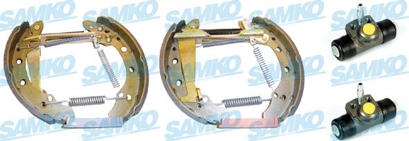 Samko KEG125 - Bremžu loku komplekts www.autospares.lv