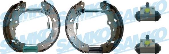 Samko KEG854 - Bremžu loku komplekts www.autospares.lv