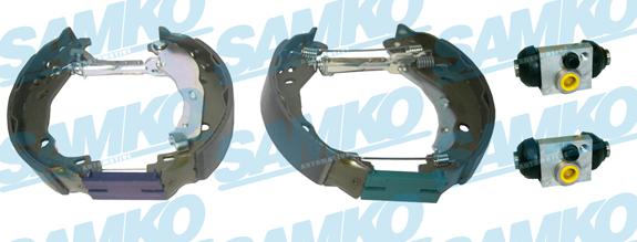 Samko KEG815 - Brake Shoe Set www.autospares.lv