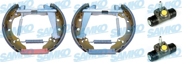 Samko KEG341 - Brake Shoe Set www.autospares.lv