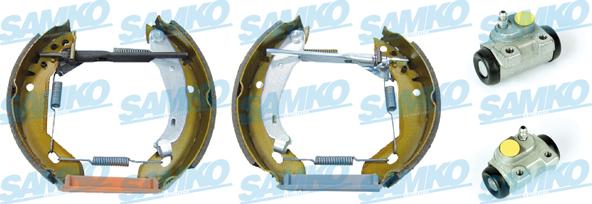 Samko KEG206 - Bremžu loku komplekts www.autospares.lv