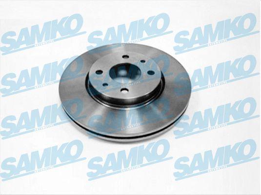 Samko L2121VR - Brake Disc www.autospares.lv