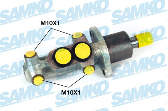 Samko P02709 - Galvenais bremžu cilindrs www.autospares.lv