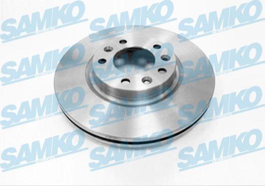 Samko P1004V - Brake Disc www.autospares.lv