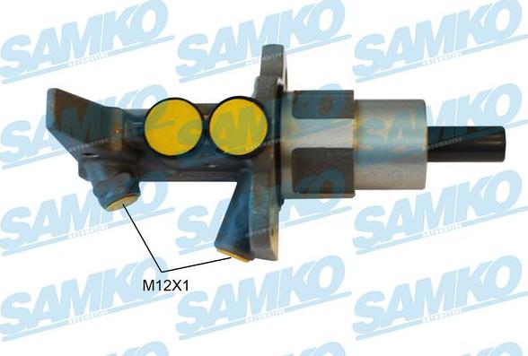 Samko P30802 - Galvenais bremžu cilindrs www.autospares.lv