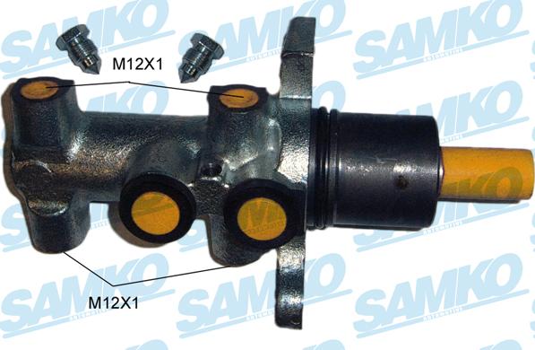 Samko P30334 - Galvenais bremžu cilindrs www.autospares.lv