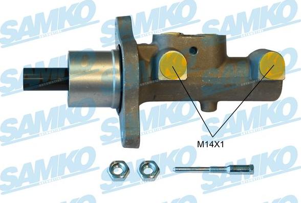 Samko P30788 - Galvenais bremžu cilindrs www.autospares.lv