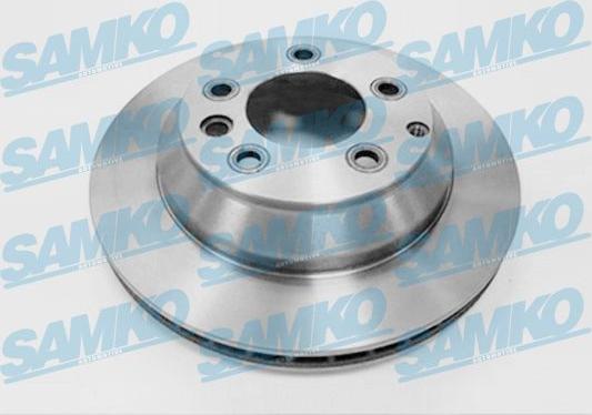 Samko P2000V - Brake Disc www.autospares.lv