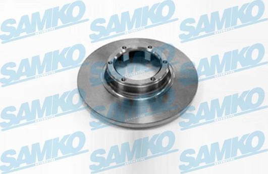 Samko R1011P - Brake Disc www.autospares.lv