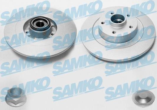 Samko R1032PRCA - Bremžu diski www.autospares.lv