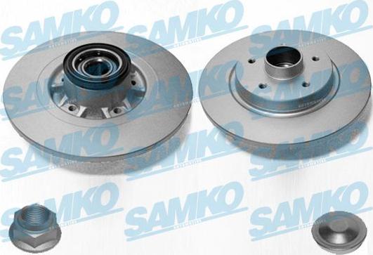 Samko R1070PRCA - Bremžu diski www.autospares.lv