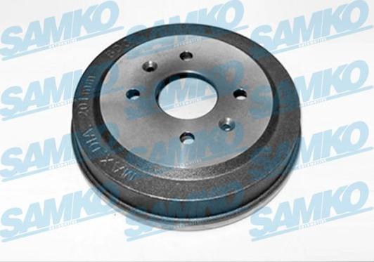 Samko S70668R - Тормозной барабан www.autospares.lv