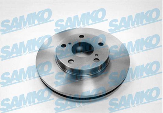 Samko T2981V - Тормозной диск www.autospares.lv