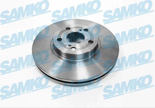 Samko T2040V - Тормозной диск www.autospares.lv