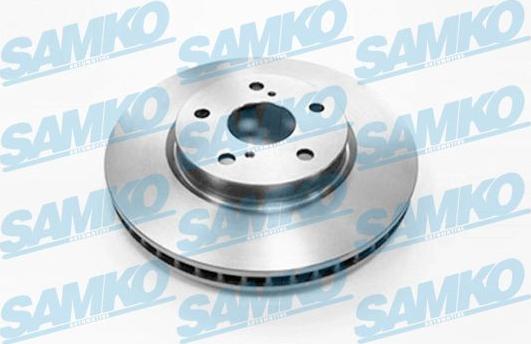 Samko T2017V - Тормозной диск www.autospares.lv