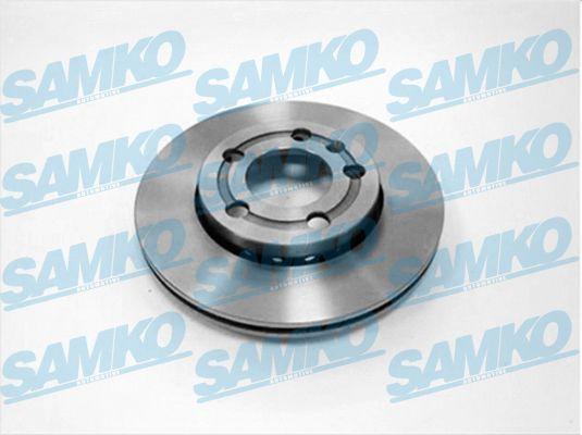 Samko V2007V - Brake Disc www.autospares.lv