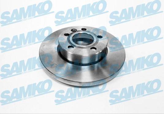 Samko V2381P - Тормозной диск www.autospares.lv