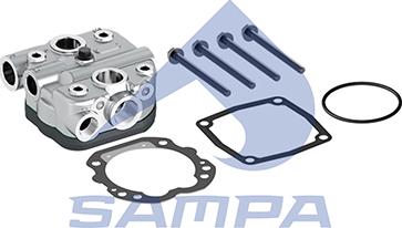 Sampa 094.358 - Cilindru galva, Gaisa kompresors www.autospares.lv