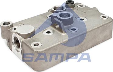 Sampa 094.335 - Cilindru galva, Gaisa kompresors www.autospares.lv