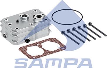 Sampa 094.284 - Cilindru galva, Gaisa kompresors www.autospares.lv