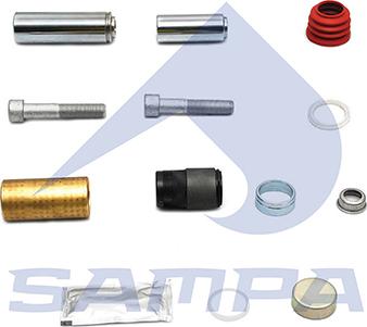 Sampa 095.568 - Remkomplekts, Bremžu suports www.autospares.lv