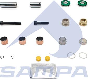 Sampa 095.636 - Remkomplekts, Bremžu suports www.autospares.lv