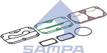 Sampa 096.990 - Blīvju komplekts, Lameļu ventilis www.autospares.lv