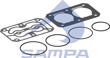 Sampa 096.851 - Blīvju komplekts, Lameļu ventilis www.autospares.lv