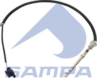 Sampa 096.3696 - Датчик, температура выхлопных газов www.autospares.lv