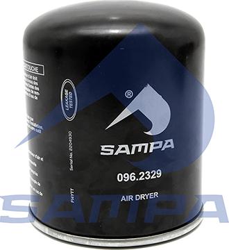 Sampa 096.2329 - Gaisa sausinātāja patrona, Gaisa kompresors www.autospares.lv