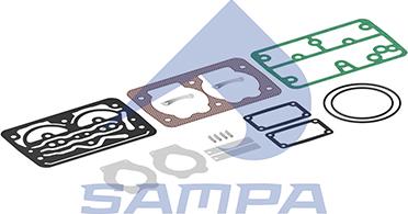 Sampa 096.711 - Remkomplekts, Kompresors www.autospares.lv